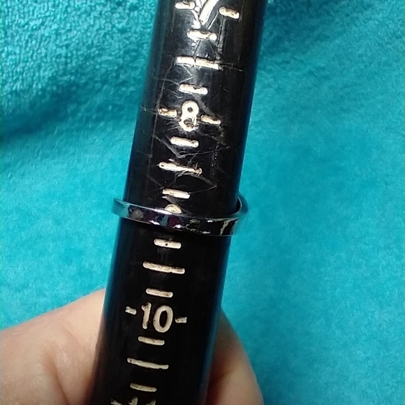 Silvertone sun moon aurora adjustable ring - Picture 2 of 6